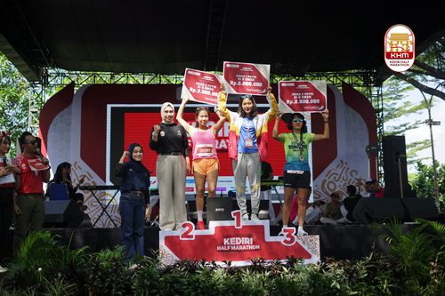 Race photo from Kediri Half Marathon 2025