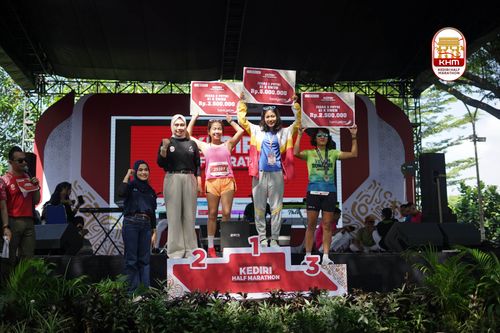 Race photo from Kediri Half Marathon 2025