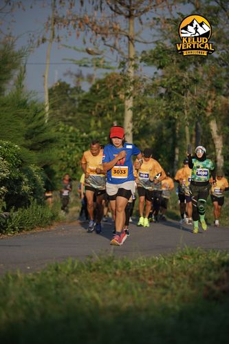 Race photo from Kelud Vertical Challenge 2024