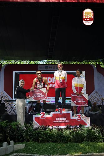 Race photo from Kediri Half Marathon 2025