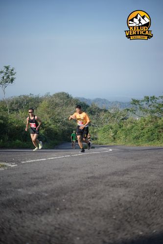 Race photo from Kelud Vertical Challenge 2024