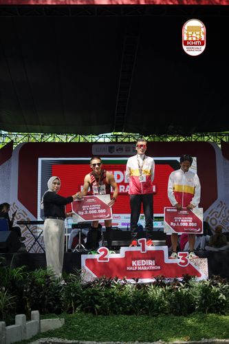 Race photo from Kediri Half Marathon 2025