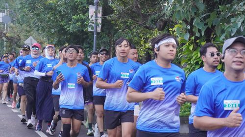 Race photo from KBP City Run 2024 Vibes