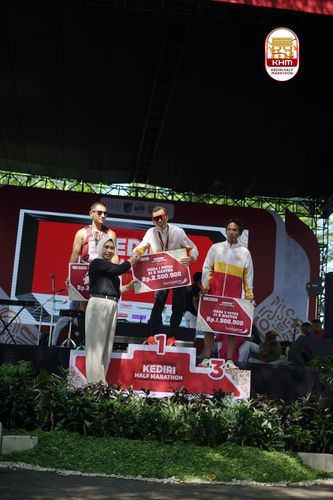 Race photo from Kediri Half Marathon 2025