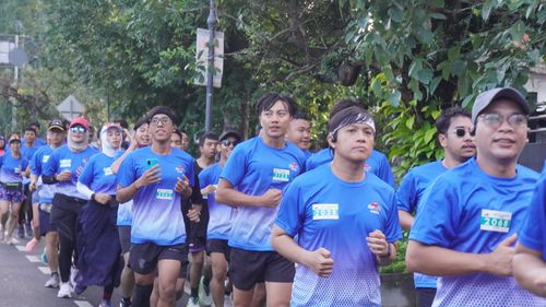 Race photo from KBP City Run 2024 Vibes