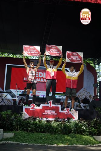 Race photo from Kediri Half Marathon 2025