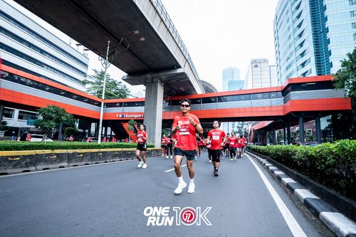 Race photo from ONE RUN 10K 2025