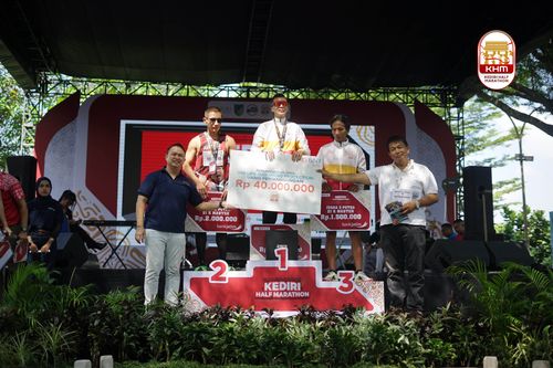 Race photo from Kediri Half Marathon 2025