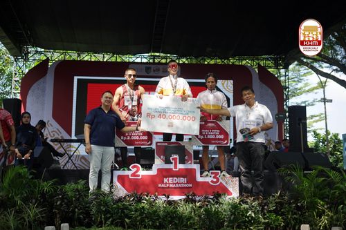 Race photo from Kediri Half Marathon 2025