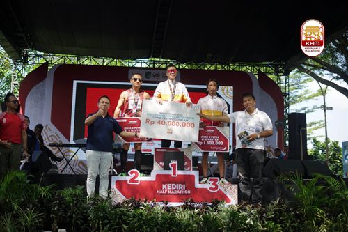 Race photo from Kediri Half Marathon 2025