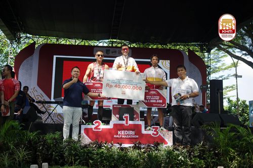 Race photo from Kediri Half Marathon 2025