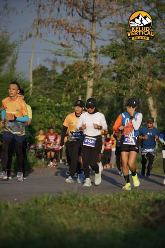 Race photo from Kelud Vertical Challenge 2024