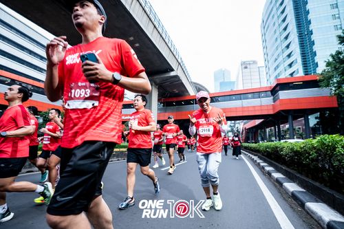 Race photo from ONE RUN 10K 2025