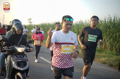 Race photo from Kediri Half Marathon 2024