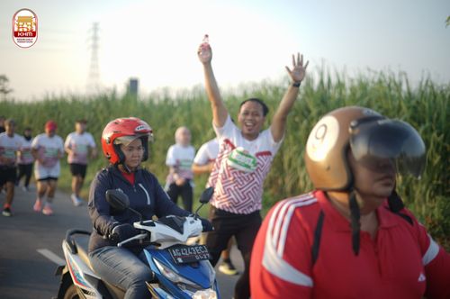 Race photo from Kediri Half Marathon 2024