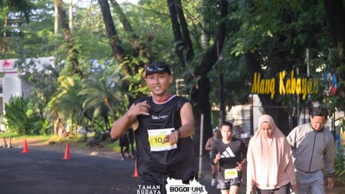 Race photo from Taman Budaya x BOGORUN 2025