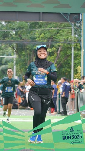 Race photo from Mangkunegaran Run 2025