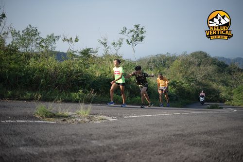 Race photo from Kelud Vertical Challenge 2024