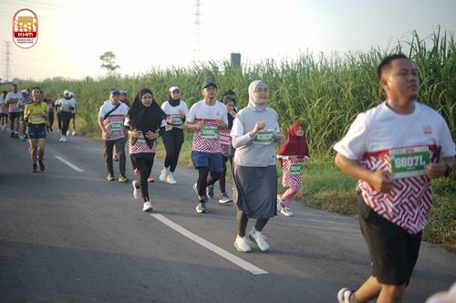 Race photo from Kediri Half Marathon 2024