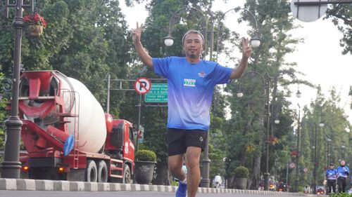 Race photo from KBP City Run 2024 Vibes