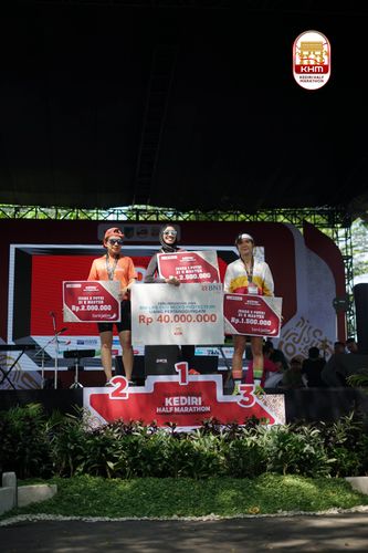 Race photo from Kediri Half Marathon 2025