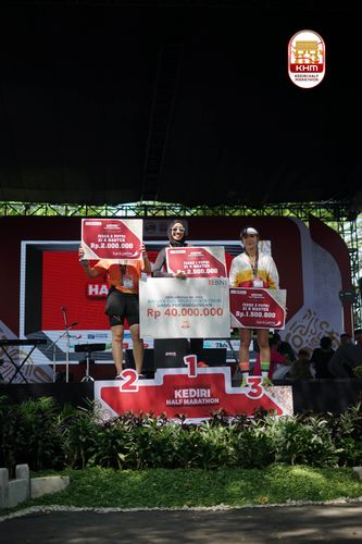 Race photo from Kediri Half Marathon 2025