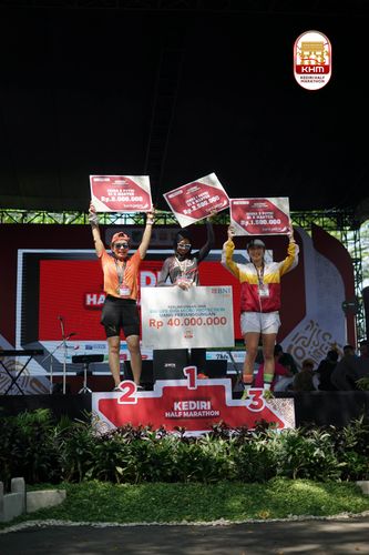 Race photo from Kediri Half Marathon 2025