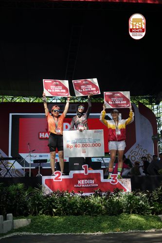 Race photo from Kediri Half Marathon 2025