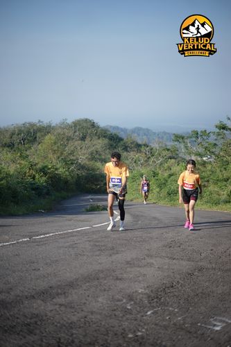 Race photo from Kelud Vertical Challenge 2024