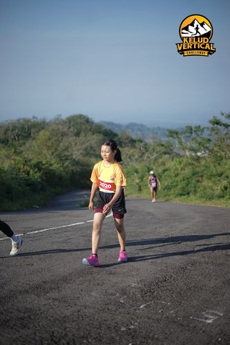 Race photo from Kelud Vertical Challenge 2024
