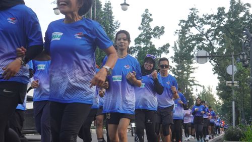 Race photo from KBP City Run 2024 Vibes