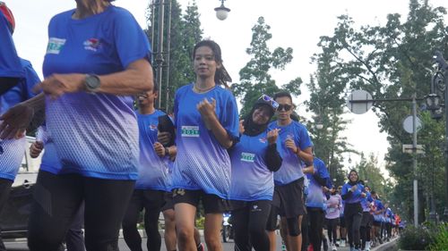 Race photo from KBP City Run 2024 Vibes