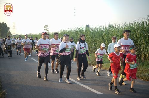 Race photo from Kediri Half Marathon 2024