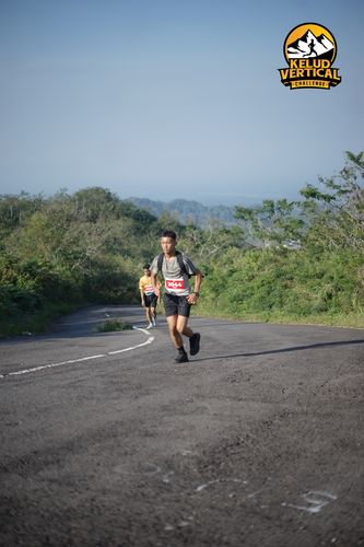 Race photo from Kelud Vertical Challenge 2024