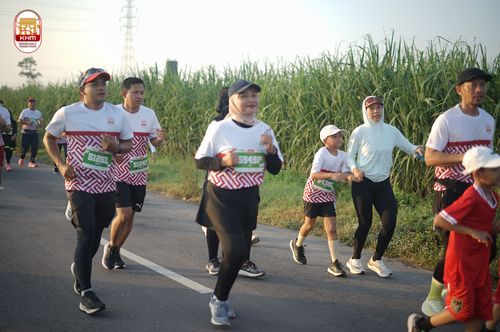 Race photo from Kediri Half Marathon 2024