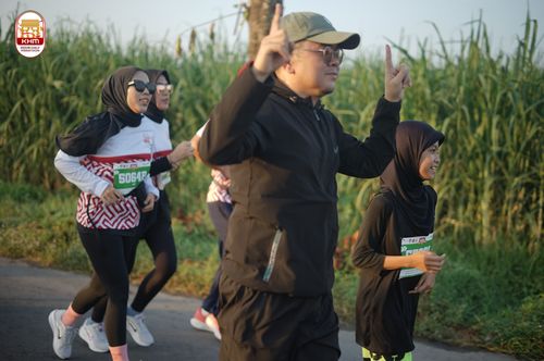 Race photo from Kediri Half Marathon 2024