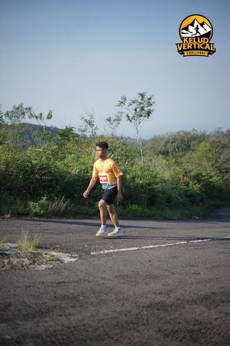 Race photo from Kelud Vertical Challenge 2024