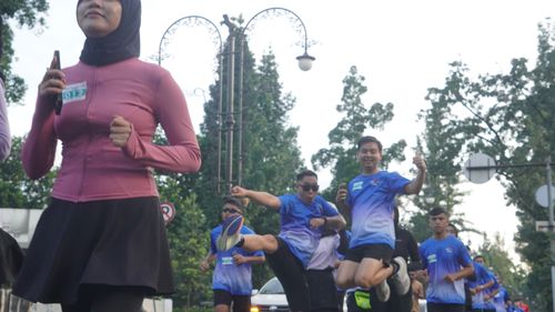 Race photo from KBP City Run 2024 Vibes