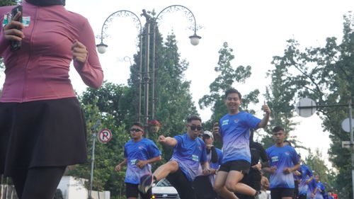 Race photo from KBP City Run 2024 Vibes