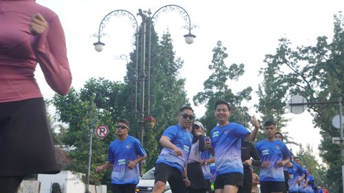 Race photo from KBP City Run 2024 Vibes