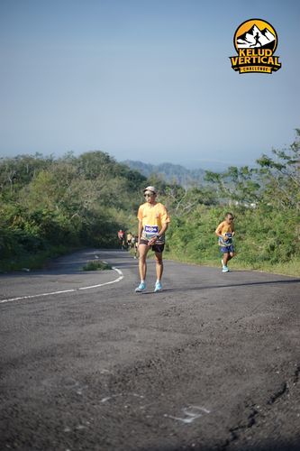 Race photo from Kelud Vertical Challenge 2024