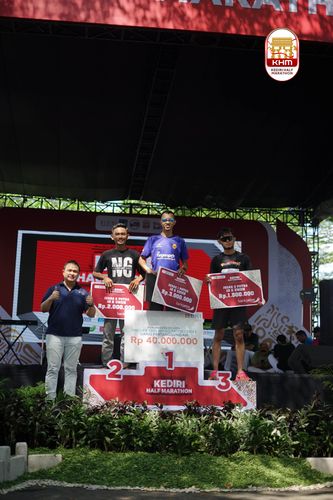 Race photo from Kediri Half Marathon 2025