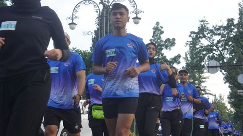 Race photo from KBP City Run 2024 Vibes