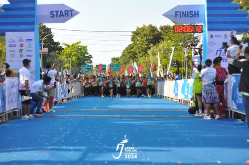 Race photo from Jabar Run 10K 2024