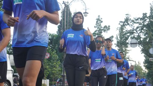 Race photo from KBP City Run 2024 Vibes