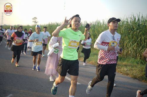 Race photo from Kediri Half Marathon 2024