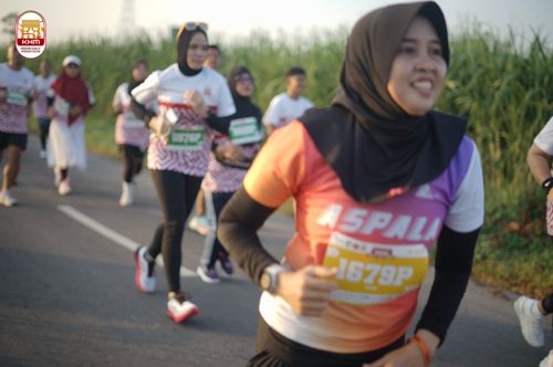 Race photo from Kediri Half Marathon 2024