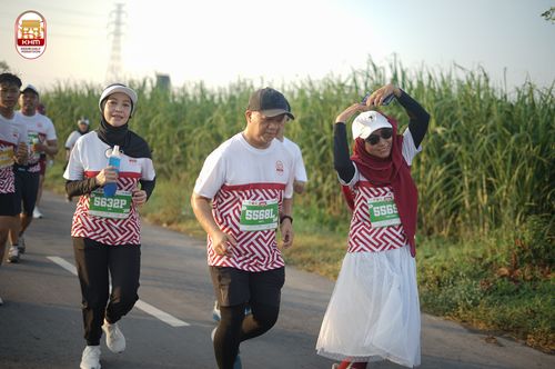 Race photo from Kediri Half Marathon 2024