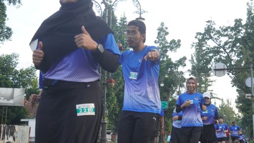 Race photo from KBP City Run 2024 Vibes