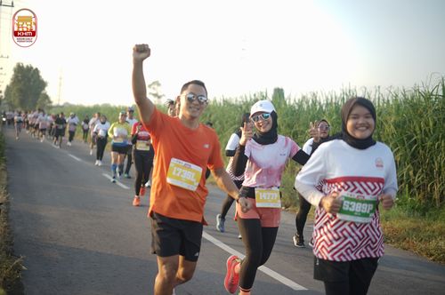 Race photo from Kediri Half Marathon 2024